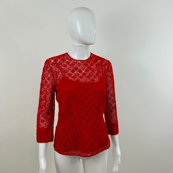 Louise Vuitton Monogram Print Lave Top - Picture 1 of 11